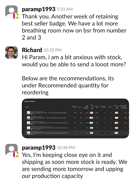 Best Seller Retained