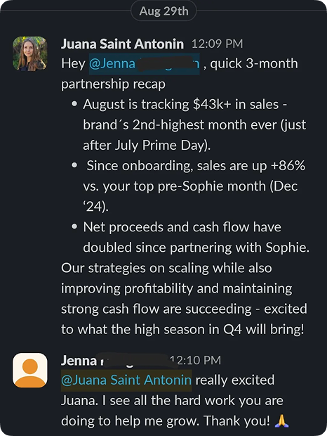 $43K Month, +86% Growth