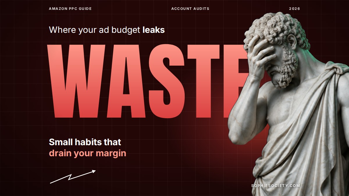Amazon PPC mistakes guide cover